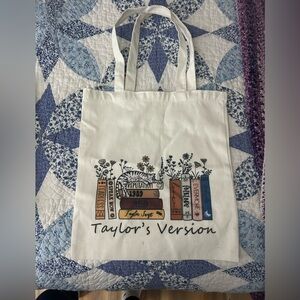 Taylor's Version Book Tote Bag